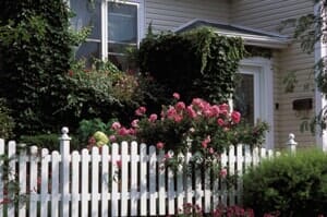 Fence in Front of a House — Fence & Gate Specialist in Staten Island, NY