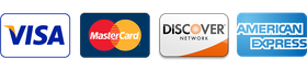 VISA, MasterCard, Discover & American Express Icons