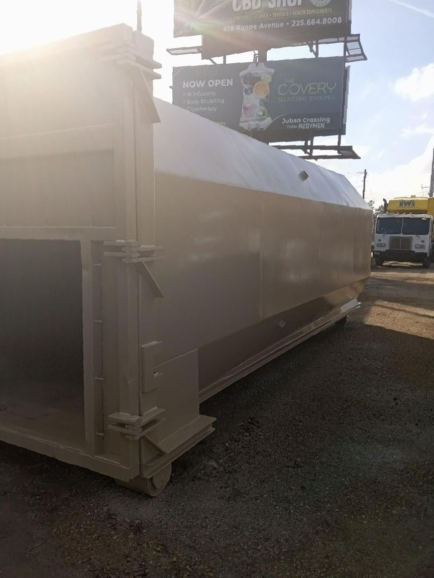 Express waste compactor repaired