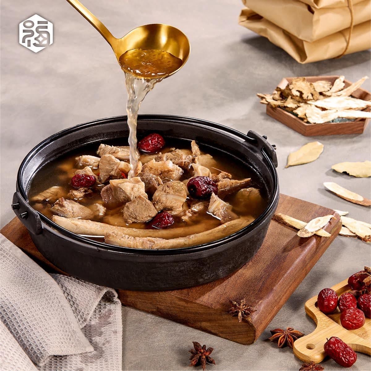 漢方排骨湯(含肉)