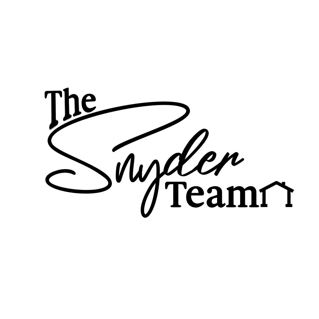The snyder team logo is a black and white logo on a white background.