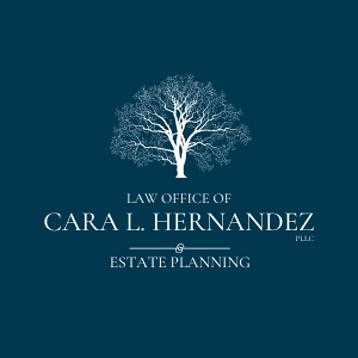 The logo for the law office of cara l. hernandez estate planning