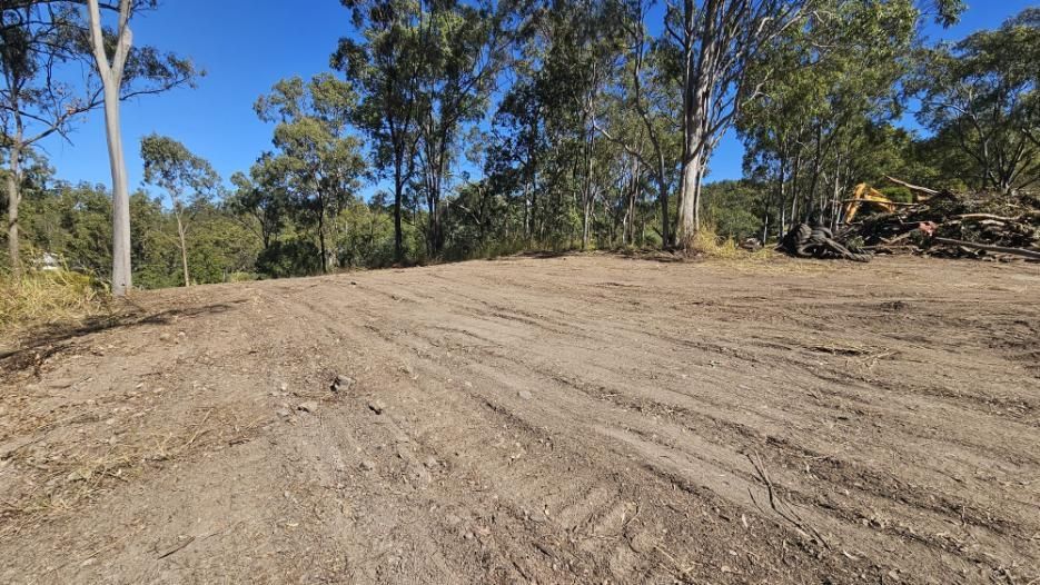 Dirt Road Clearing in a Forest With Tall Trees Under a Blue Sky — NPX Solutions In Rockhampton City, QLD