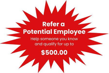 Refer a Potential Employee Badge | Gerry's Service