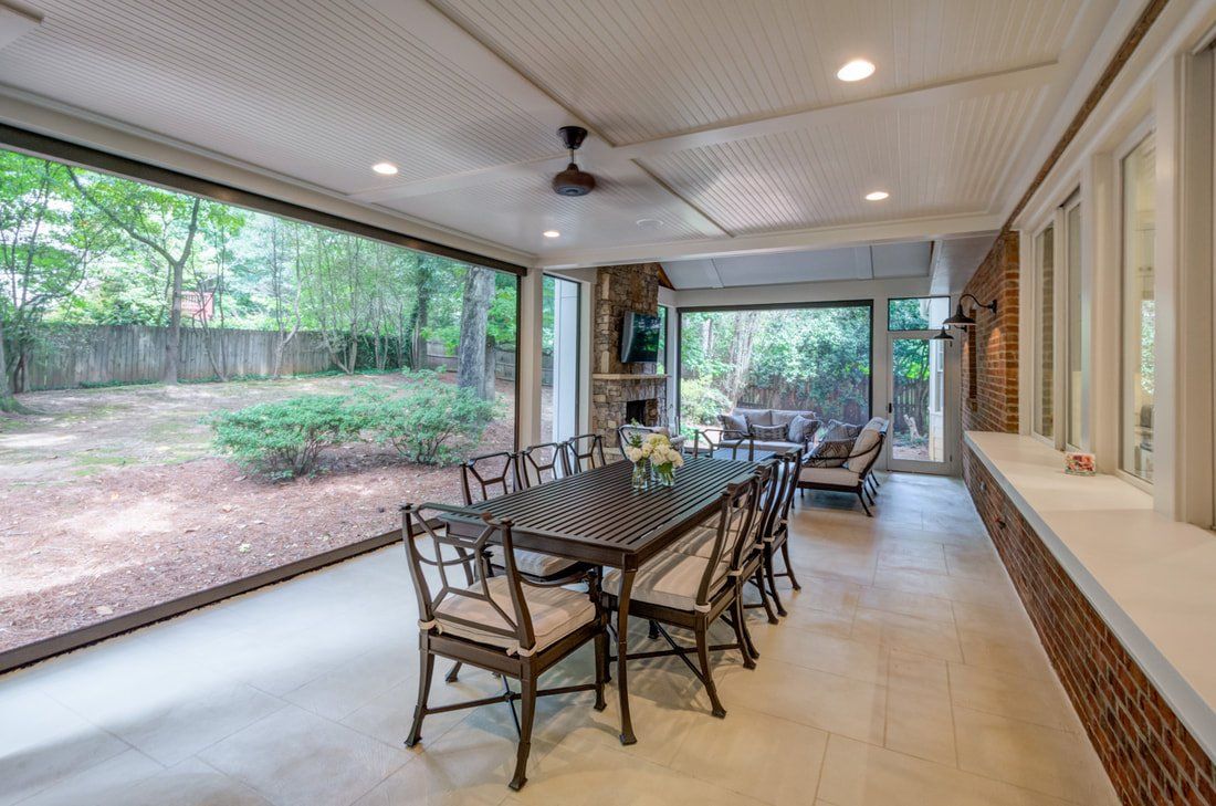 Outdoor living spaces | photo gallery | weidmann remodeling