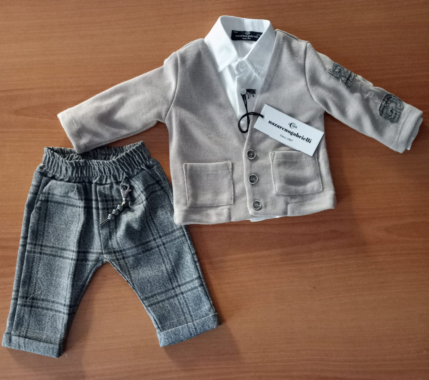 completo giacca pantalone bimbo