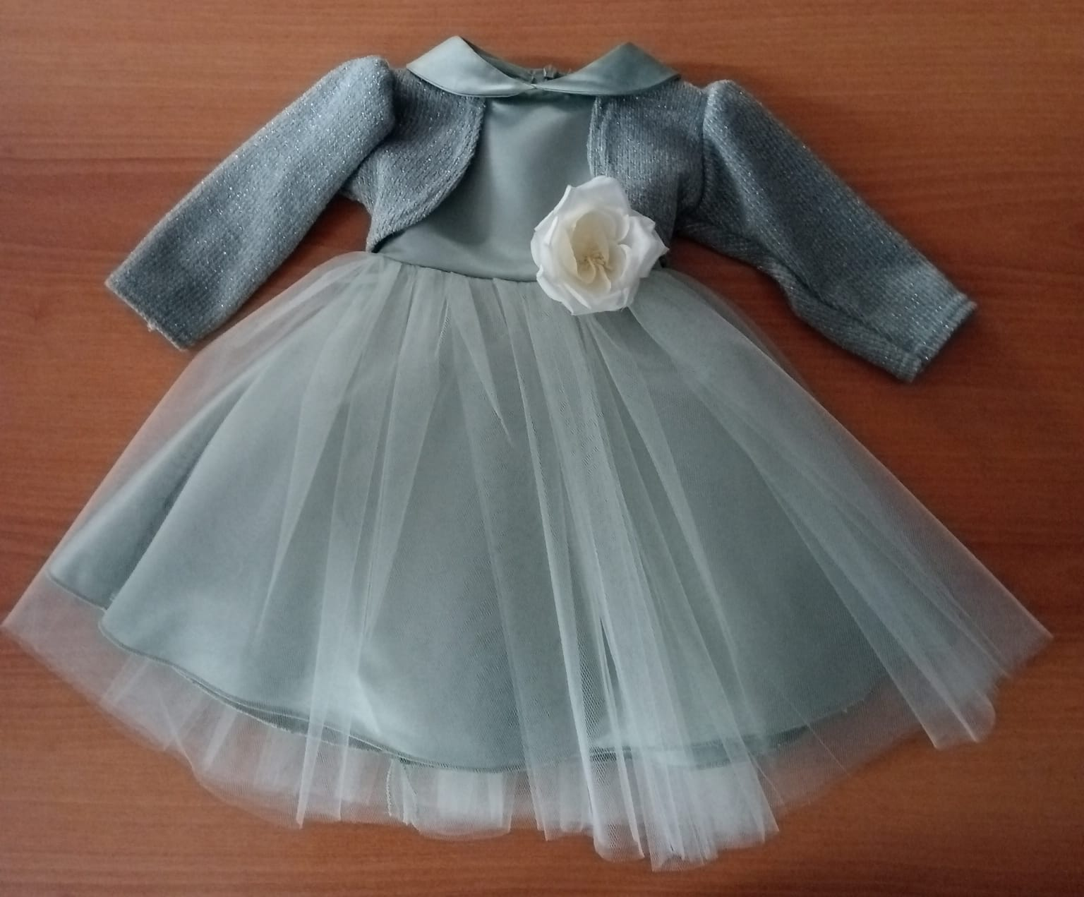 vestitino azzurro bimba