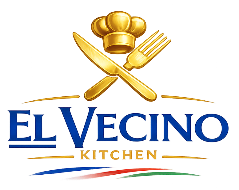 El Vecino Logo header and footer