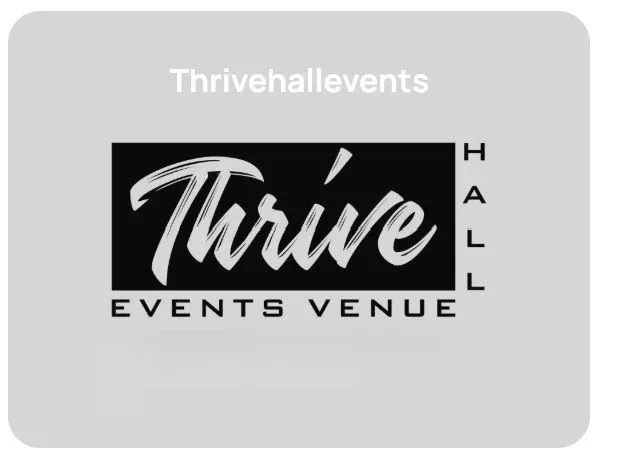 thrive hall events logo