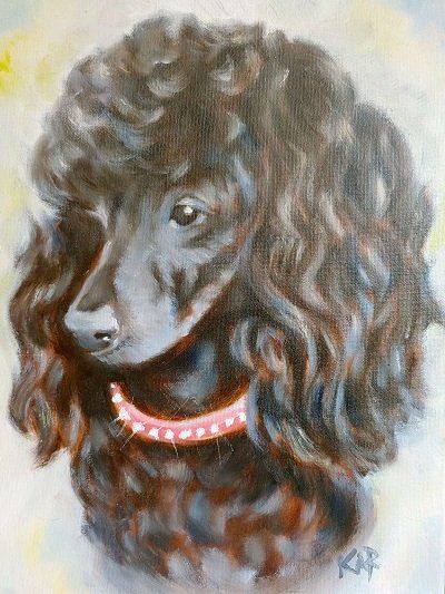 Dog Painting — Oxford, FL — Miss Kate's Bed & Biscuit