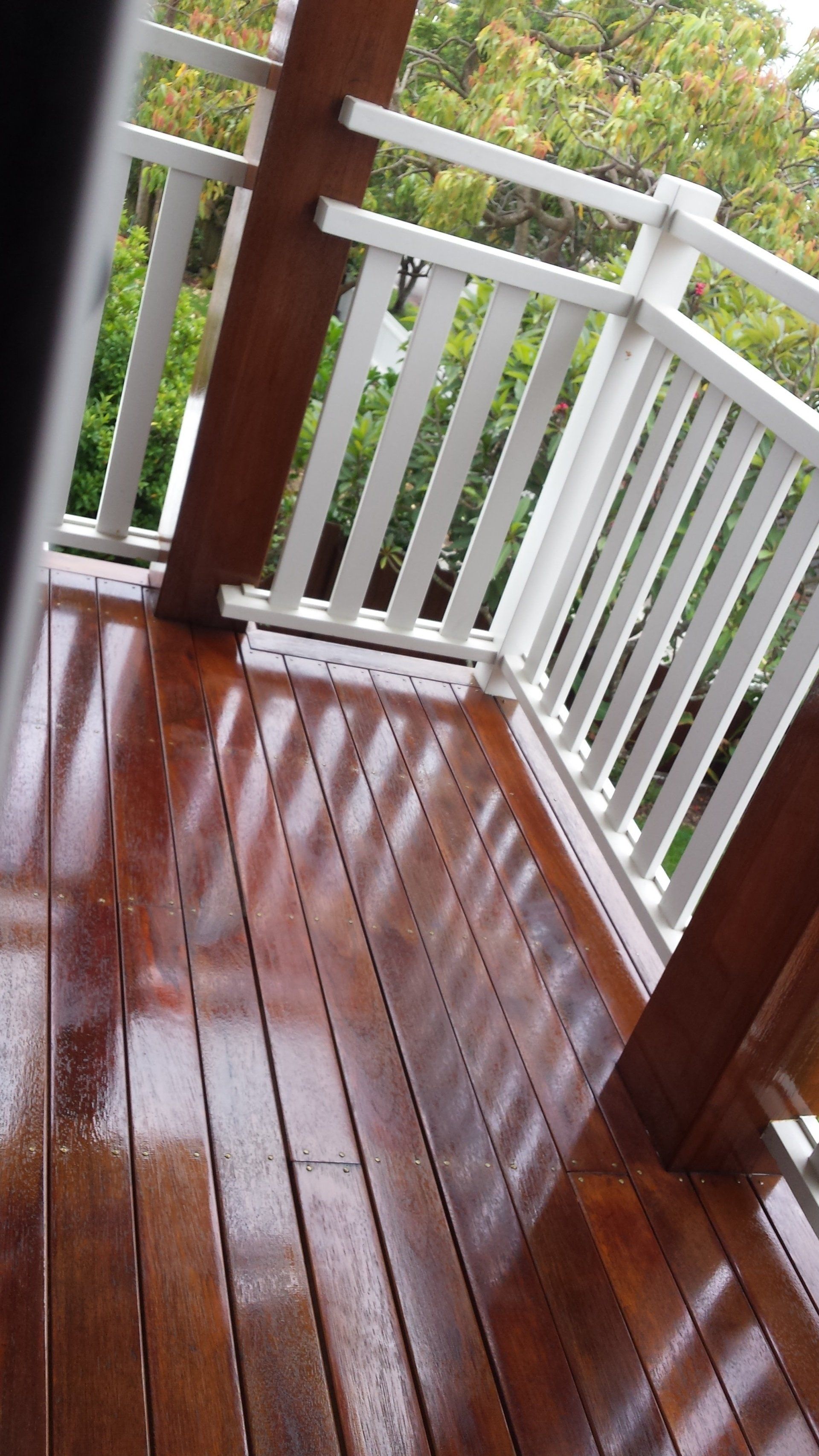 Exterior decking— NGD Painting in Park Avenue, QLD