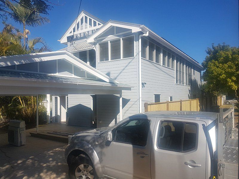 Fully Painted House and Car Port — NGD Painting in Park Avenue, QLD