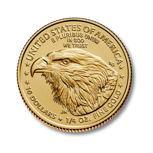 A gold coin from the united states of america