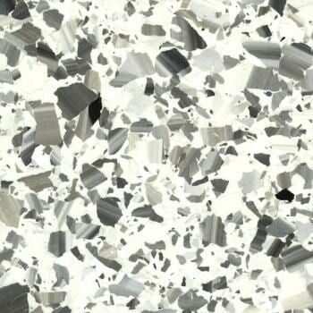 A Close Up Of A Gray And White Granite Counter Top  — River2Coast Concreting in Boambee, NSW