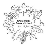 Churchfields primary school logo