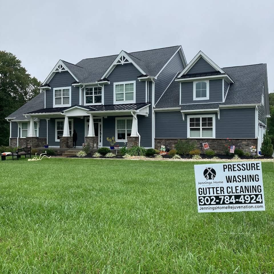 A Large House With A Sign In Front Of It — Wilmington, DE — Jennings Home Rejuvenation