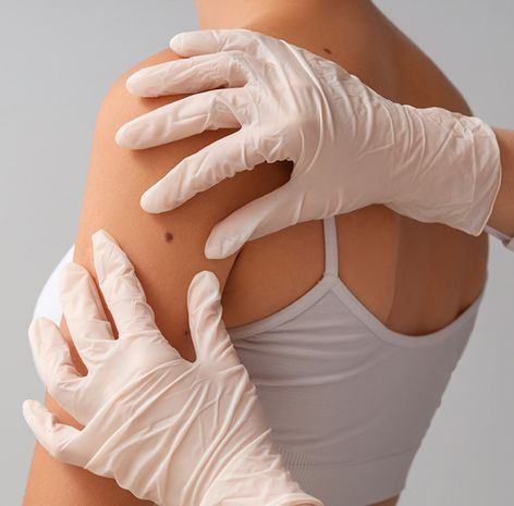 A Woman Is Getting A Botox Injection In Her Face — HealthPoint Mingara In Tumbi Umbi, NSW