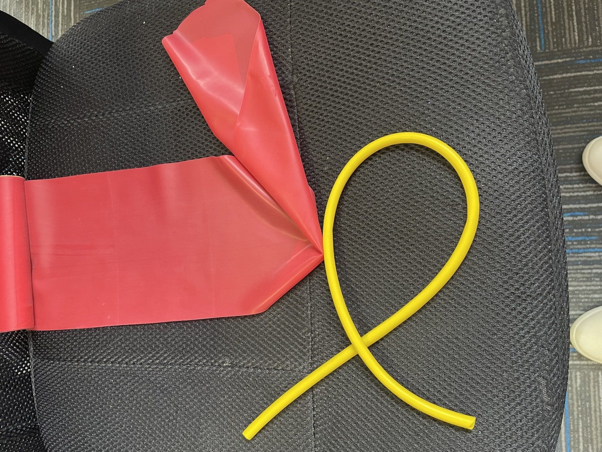 Tubing and Theraband — Spring Hill, QLD — Lindsay Trigar