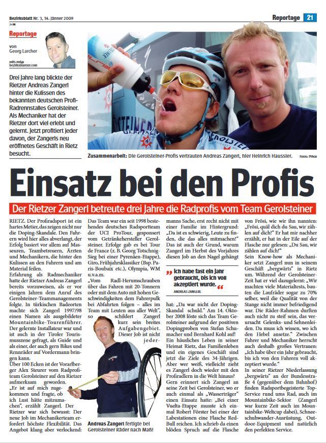 eine Zeitung mit dem Titel 