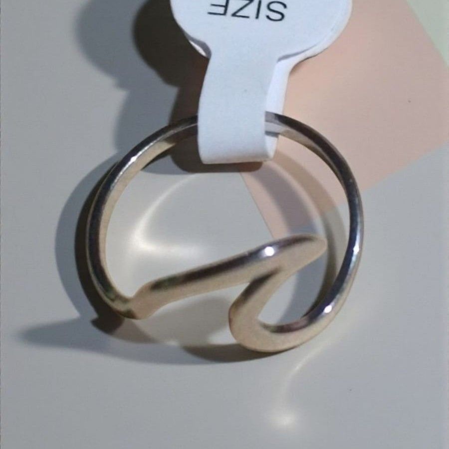 Anillo Acero Ola AAR78