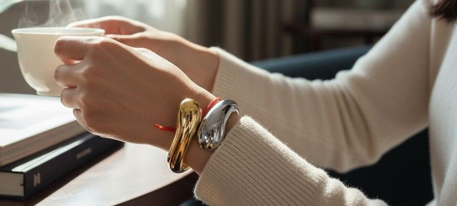 Esclava Acero Bicolor LPU40