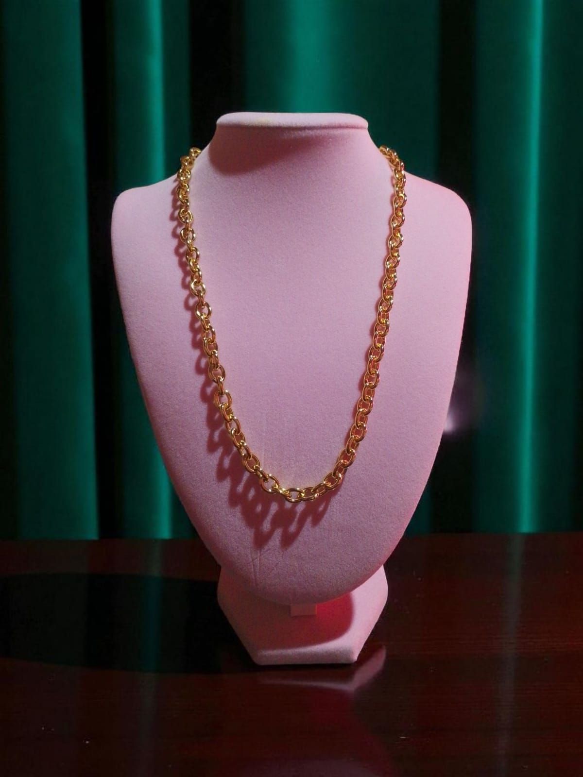 Cadena Acero Dorado NC1605