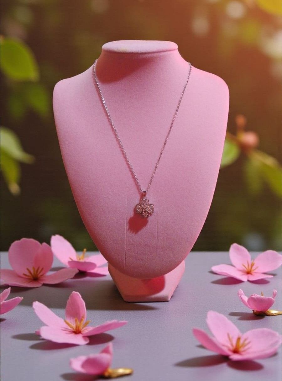 Cadena Acero Dije Giratorio QCA34