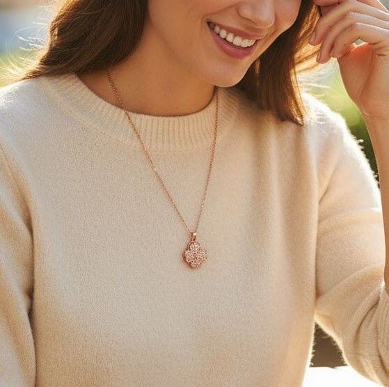 Cadena Acero Dije Giratorio QCA34