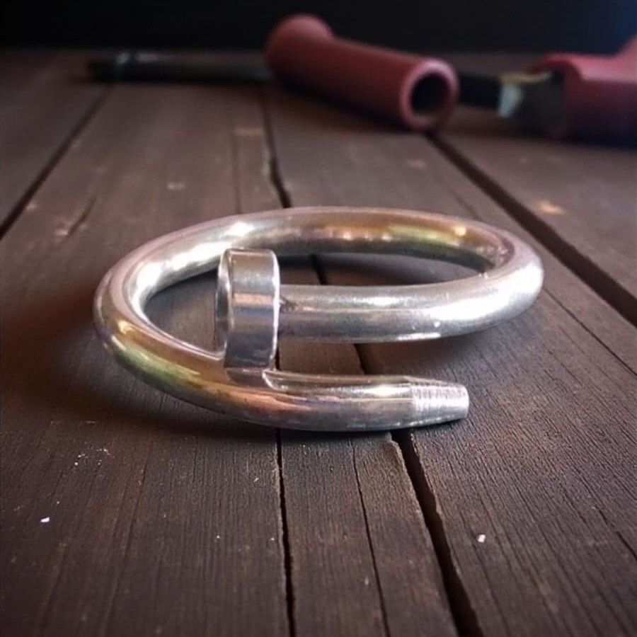 Anillo Acero Clavo RAM02