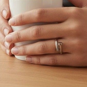 Anillo Acero Clavo RAM02