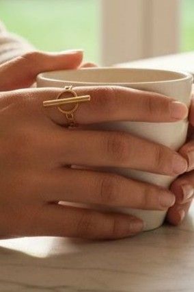 Anillo Acero Dorado RAM10