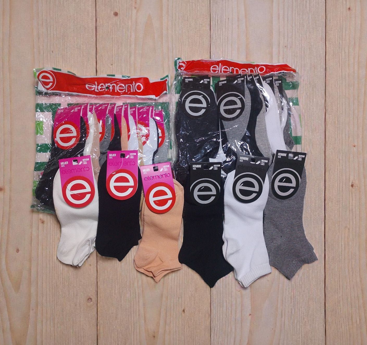 Elemento Soquetes Hombre y dama