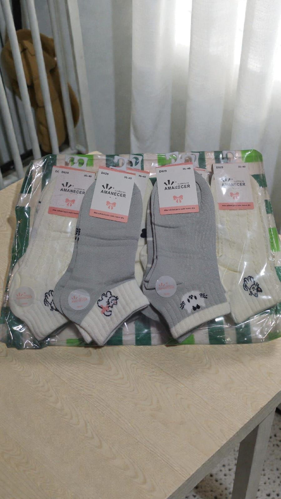 zoquetes de Dama Amanecer por docena