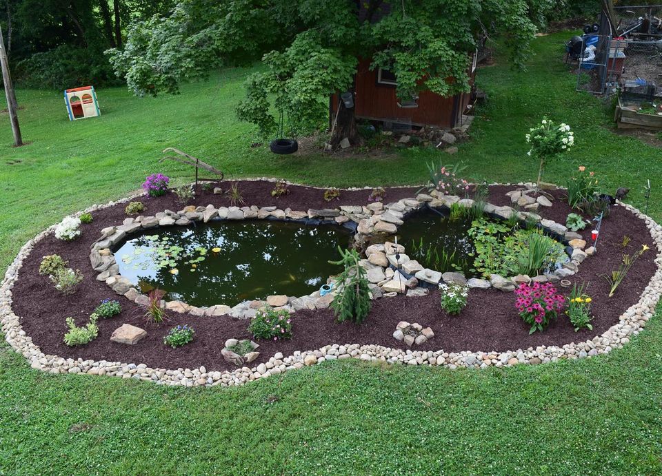 Eye-Catching Landscape with Small Ponds