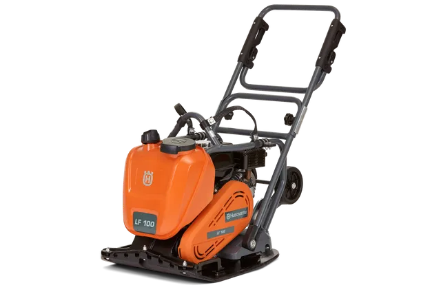 A husqvarna compactor is shown on a white background.