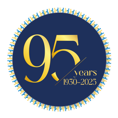 95 years logo mhfa
