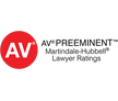 Our family law attorneys are AV rated by Martindale-Hubbell