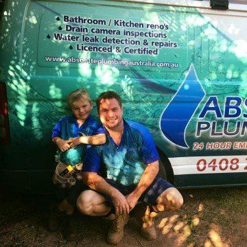 Plumbers and plumbing work van - Darwin, NT