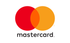 Logotipo da Mastercard: dois círculos sobrepostos, um vermelho e um laranja, com o nome da marca em letras minúsculas pretas abaixo.