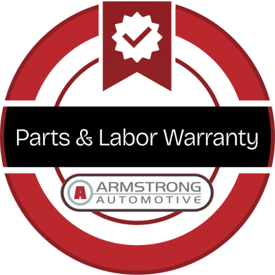 2-Year / 24,000-Mile
Parts & Labor Warranty | Armstrong Automotive