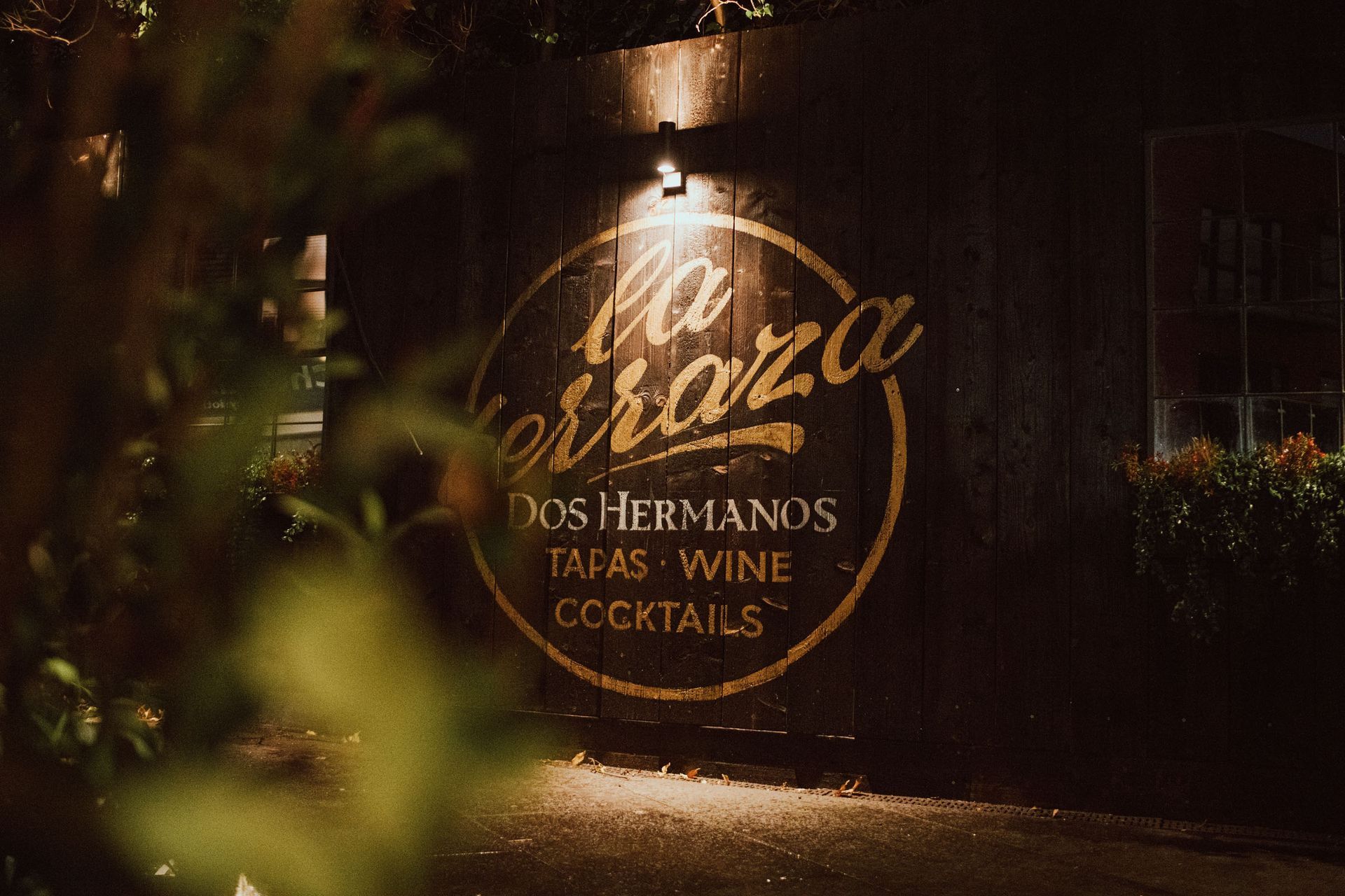 La Terraza (the terrace) at Dos Hermanos Tapas & Bar