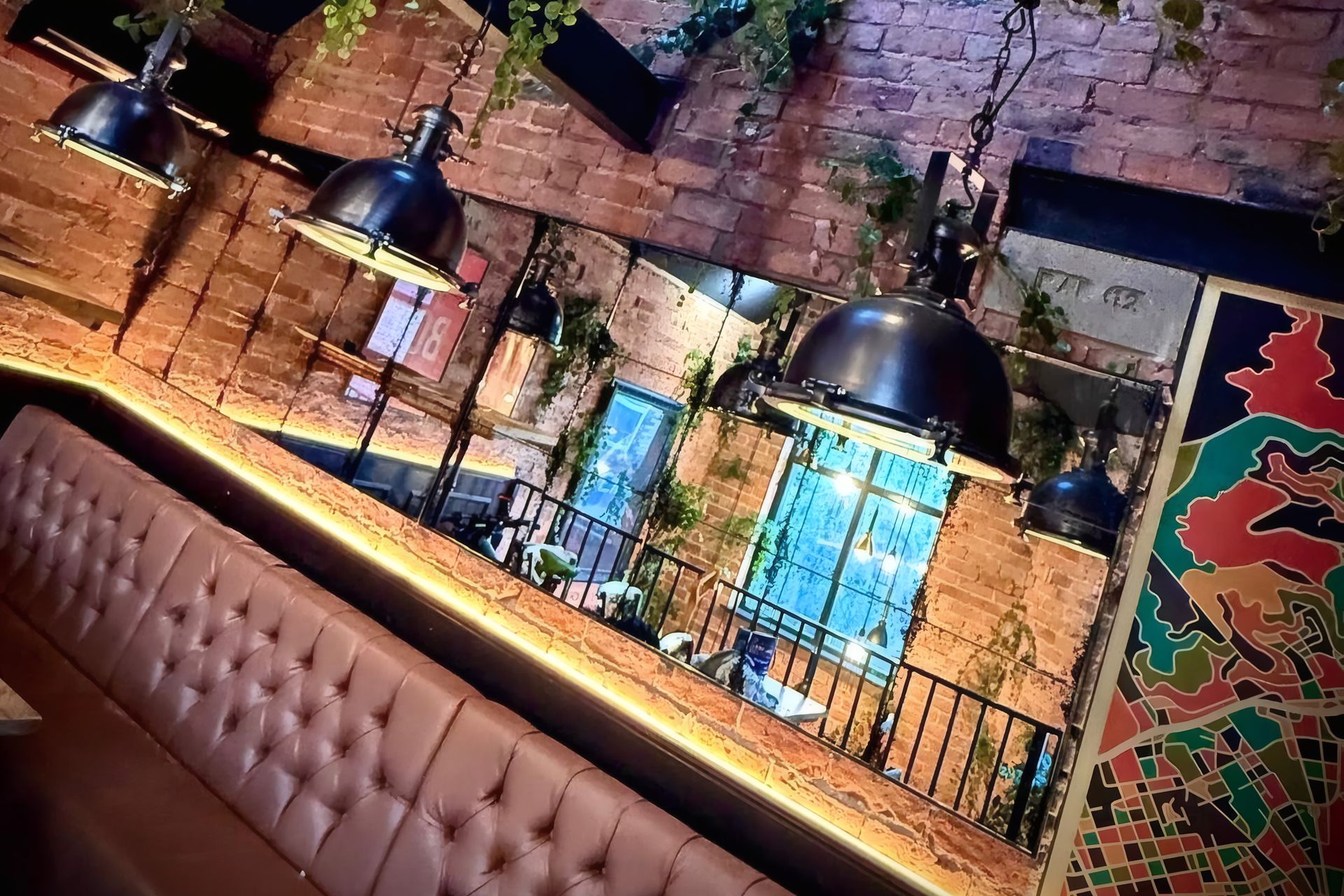 Private dining on the Mezzanine at Dos Hermanos Tapas & Bar