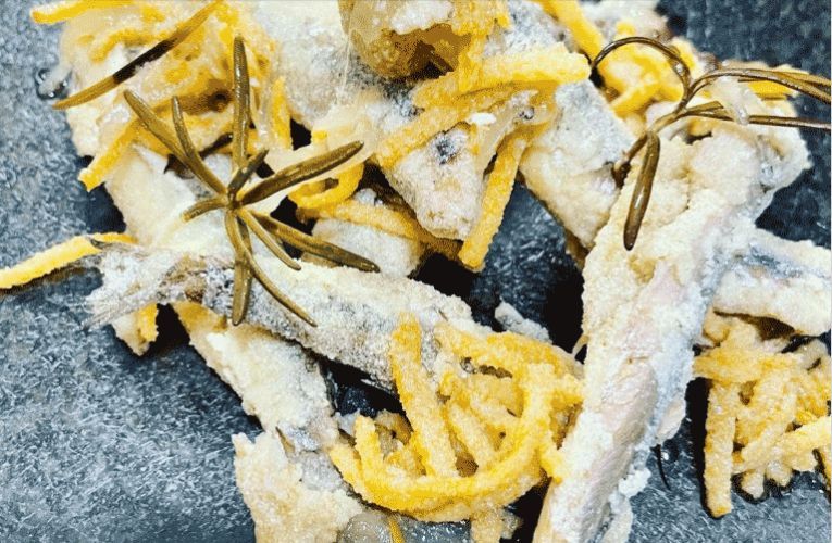 antipasti a base di pesce