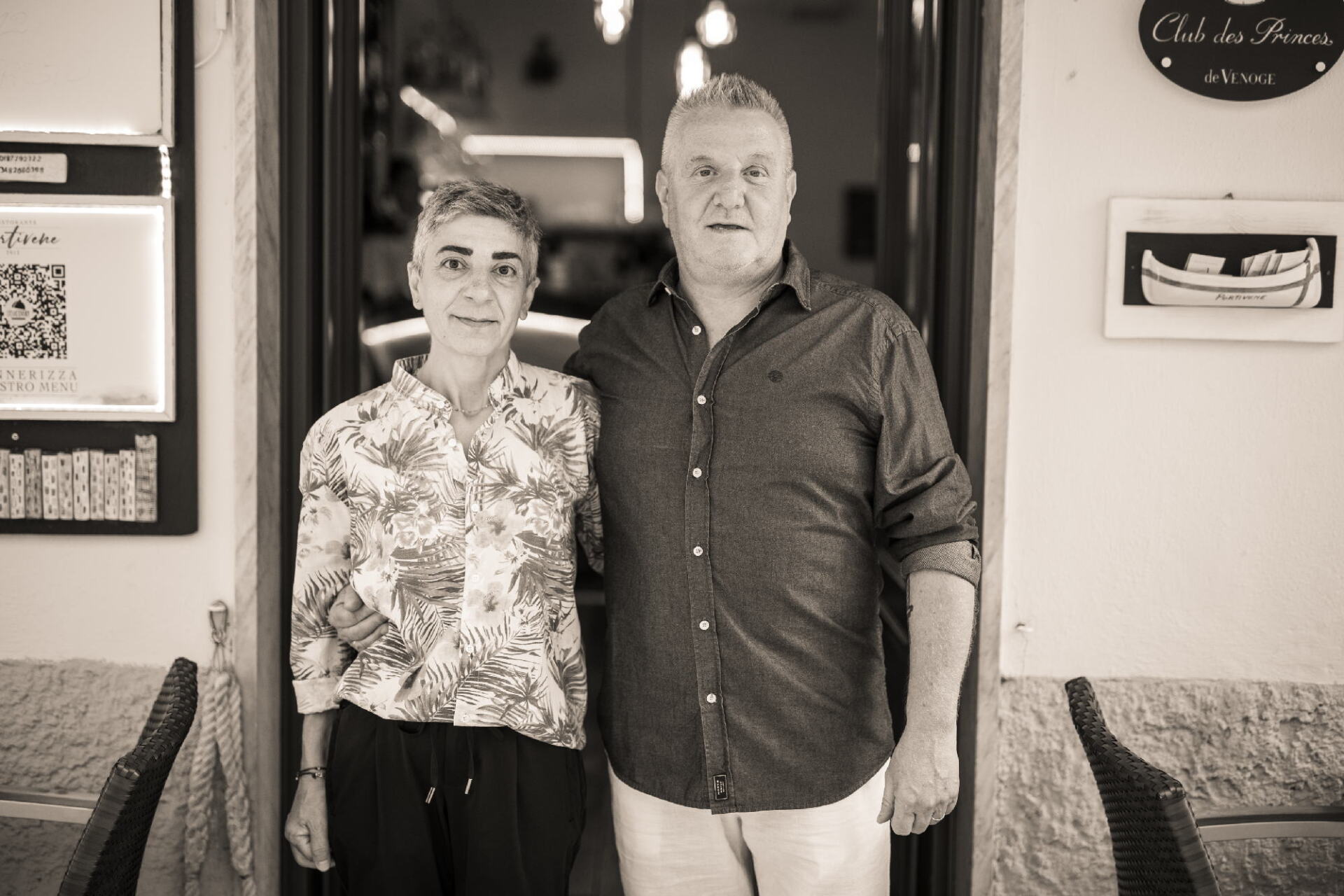 titolari ristorante Portivene