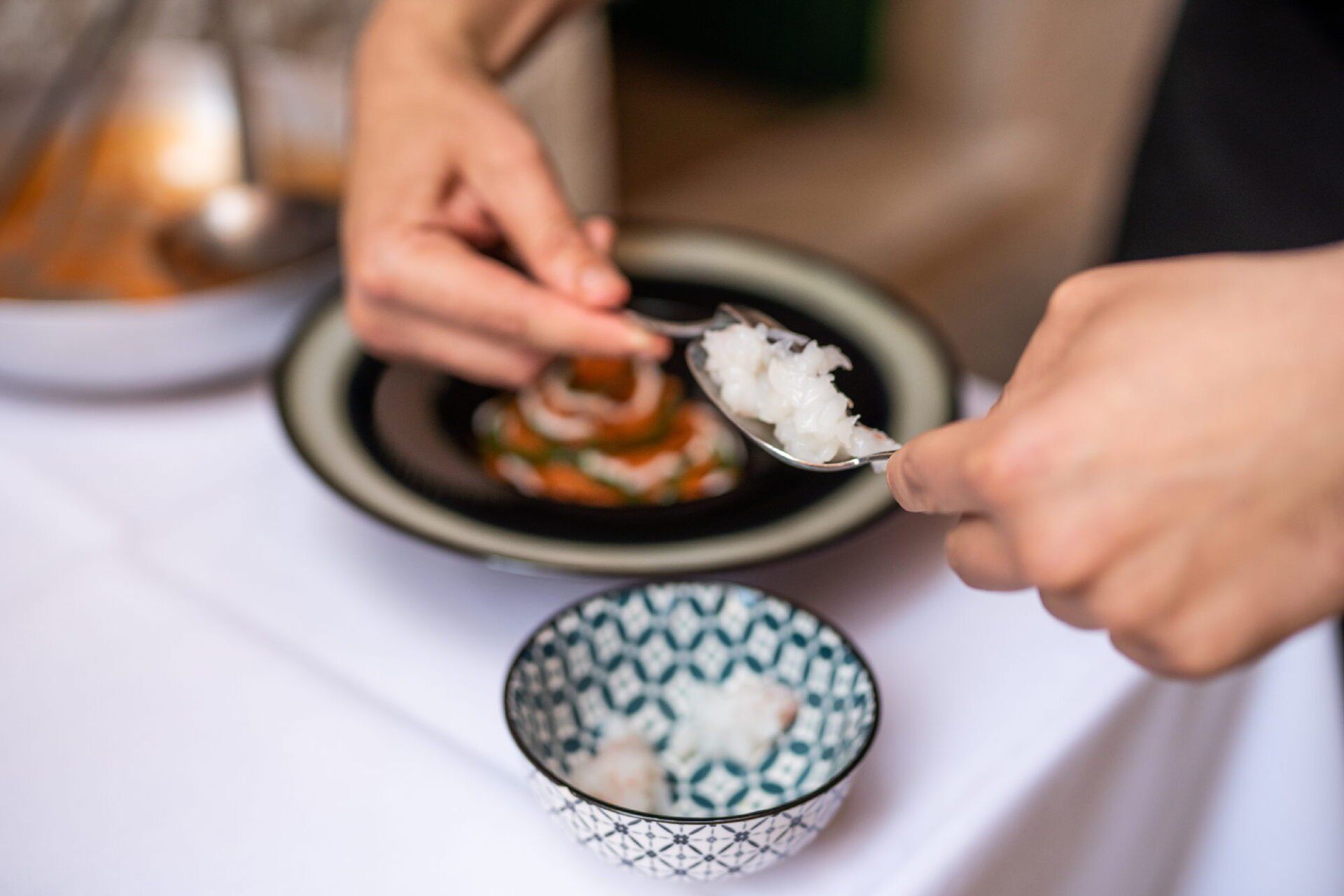 seafood first courses Ristorante Portivene