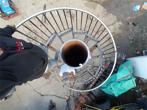 Curve Stair In Progress — Mellman & Perdue CPAs — Oakland, CA