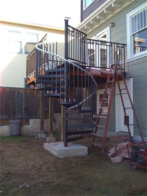 Curve Black Stair — Mellman & Perdue CPAs — Oakland, CA