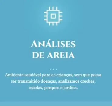 Análises de Areia, Parquinho, Clubes, Creche