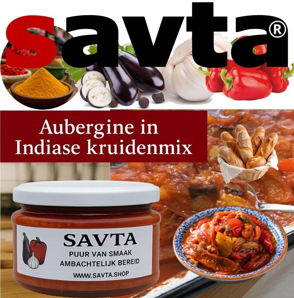 SVT-002  Savta Rode paprika en knooflook in een mix van kruiden - 280ml