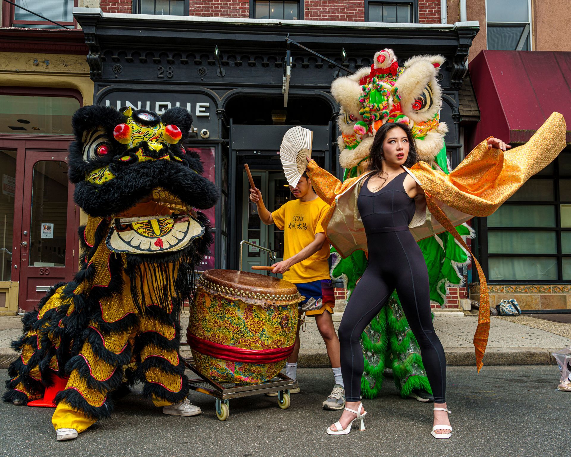 Editorial movement image blending fashion and embodied storytelling